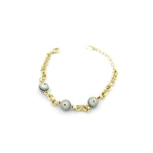 Nazarlı Xuping Vip Bileklik - 14K Altın