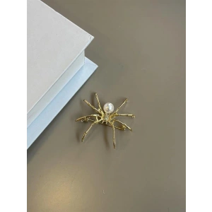 Örümcek Broş - Altın