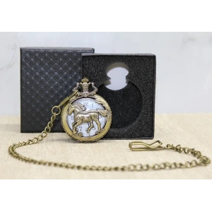 Özel Kutulu At Tasarımı Köstekli Saat Alk4682