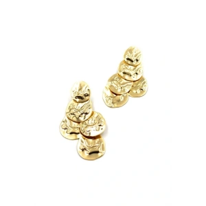 Plaka Küpe - Altın