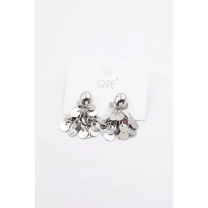 Pullu Küpe - Gümüş