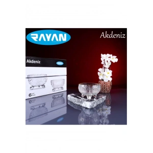 Rayan Akdeniz 6lı Ayaklı Kase