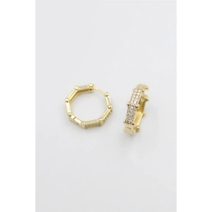 Sekizgen Küpe - Altın