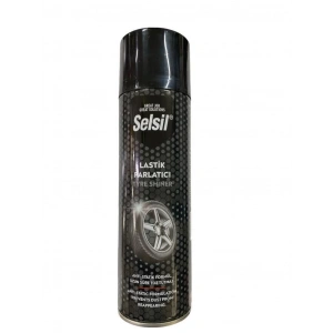 Selsil Lastik Parlatıcı Sprey 500 ml
