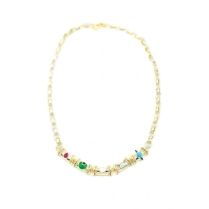 Simge Zincir Kolye - Altın