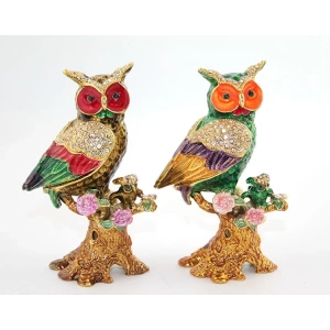 Swaroski Taşlı Tekli Baykuş Alk1929