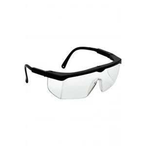 Tam Korumalı Şeffaf Ayarlı Çapak Laboratuvar Gözlüğü