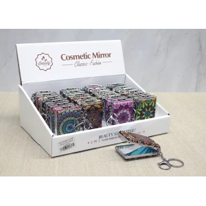 Taşlı El Aynası Anahtarlık Alk3768