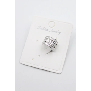 Taşlı Kıkırdak Küpe - Gümüş