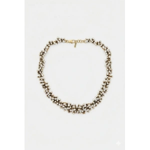 Taşlı Mercan Kolye - Altın