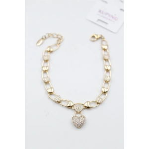 Taşlı Vip Bileklik - Rose