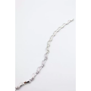 Taşlı Xuping Bileklik - Gümüş