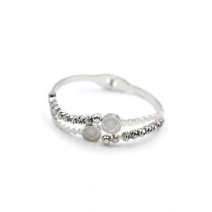 Tuğra Dorika Bilezik - Gümüş