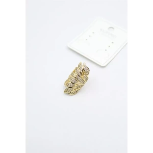 Yaprak Kıkırdak Küpe - Altın