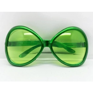 Yeşil Renk Yeşilçam Nostalji 80li Yıllar 90lı Yıllar Parti Gözlüğü  7x16 Cm