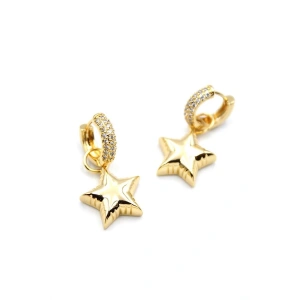 Yıldız Küpe - Altın