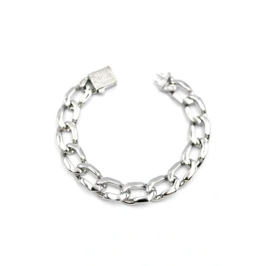 Zincir Gurmet Bileklik - Gümüş