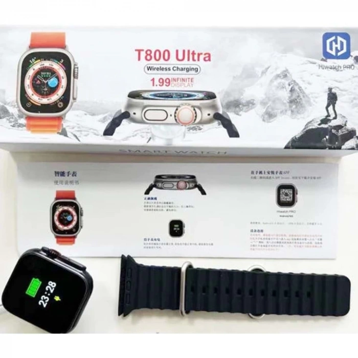 T 800 Ultra Akıllı Saat (Çift Kordonlu)