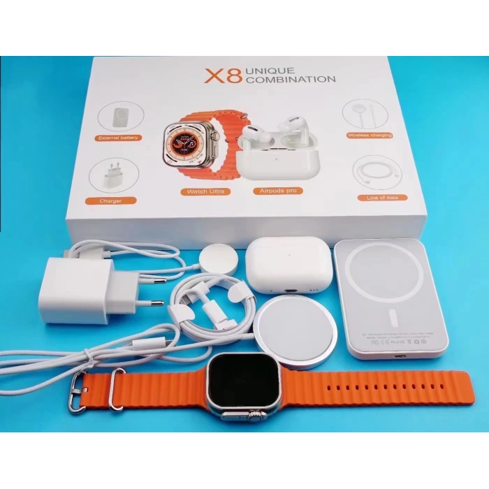 X8 Akıllı Saat ve Combo Set.