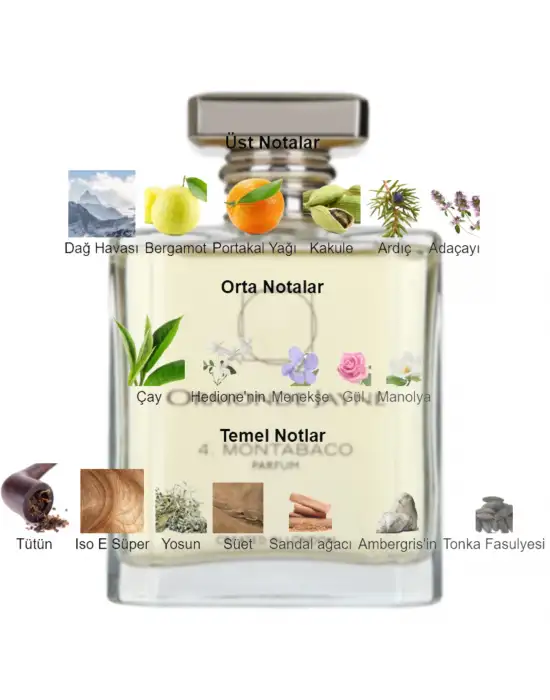 Dekant Mutfağı 4. Montabaco Intensivo Unisex 10ml Parfüm