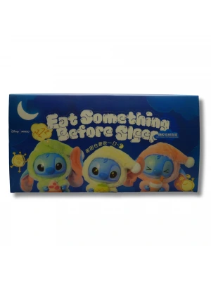 Labubu Stitch Eat Something Before Sleep Series 6lı