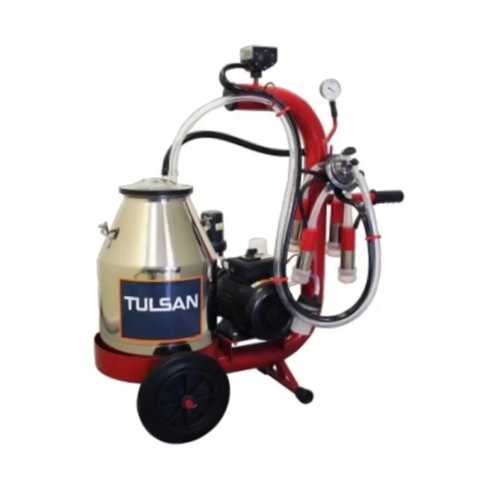 Tulsan Süt Sağma Makinesi 30 LT(Tek Sağım,Kuru Sistem)