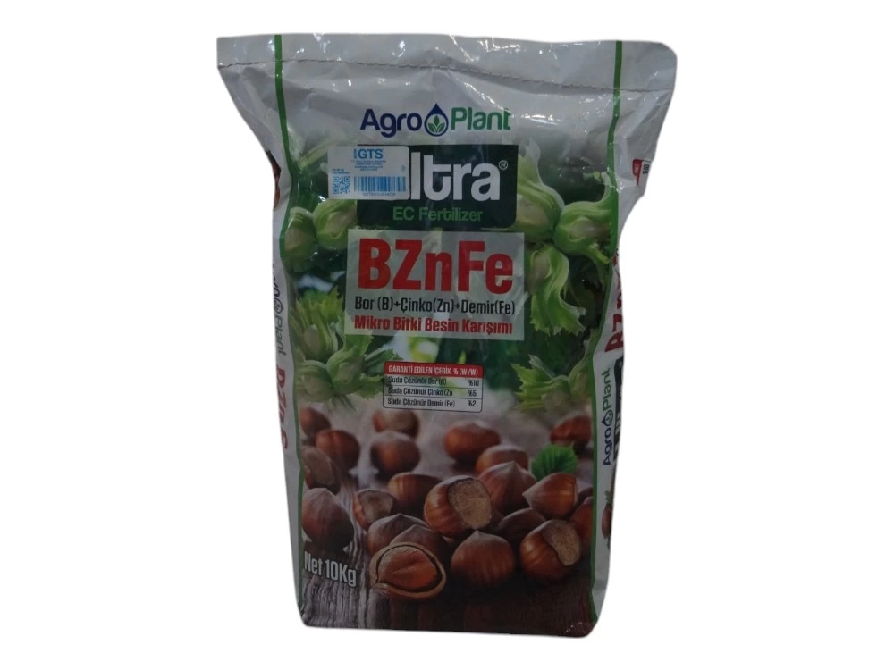 Ultra Bzn fe Mikro Besin Bitki Karışımı Gübre 10 Kg