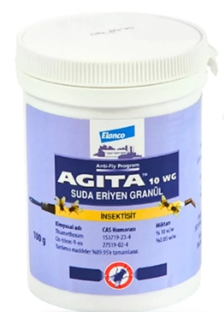 Agita Karasinek Suda Kolay Eriyen Granül 100 Gr + EL POMPASI YEŞİL 2 LT