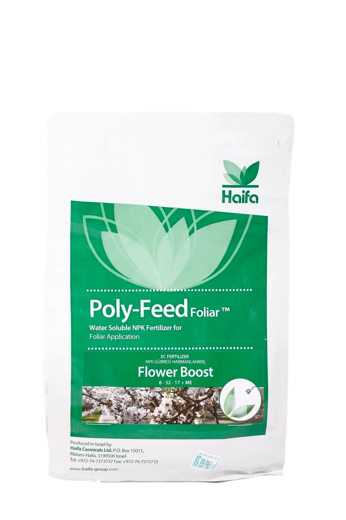 Poly-Feed Foliar 8-52-17 2 Kg Gübre