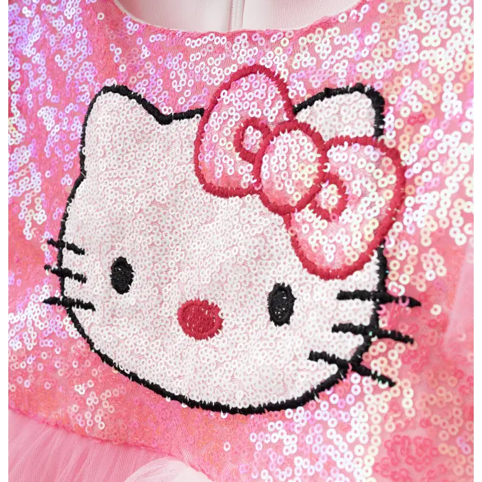 Hello Kitty Pullu Kız Abiye