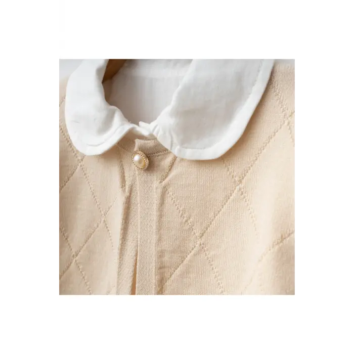 Ece I Triko Hırka, Gömlek ve Etek Görünümlü Şort 3lü Kombin I 2-5 Yaş