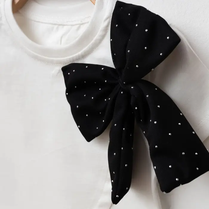 Liora Fiyonk Detaylı Tişört ve Tütü Etekli Kız Çocuk İkili Kombin 4206