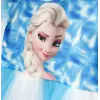 Elsa Baskılı Taçlı Kız Abiye