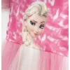 Elsa Baskılı Taçlı Kız Abiye