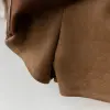 Çiçek Aksesuarlı Süet Şort Etekli Kız Çocuk Takım