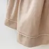 Yaka Nakış Detaylı Kız Bebe Elbise
