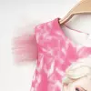 Elsa Baskılı Taçlı Kız Abiye