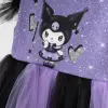 Kuromi Baskılı Taçlı Kız Abiye