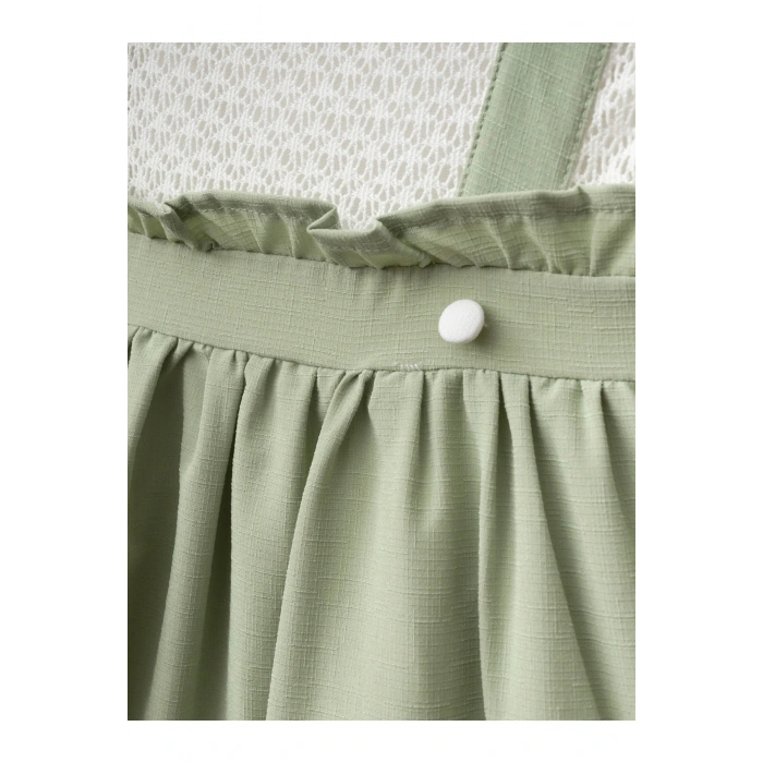 Dantel Detaylı Kız Bebe ELbise