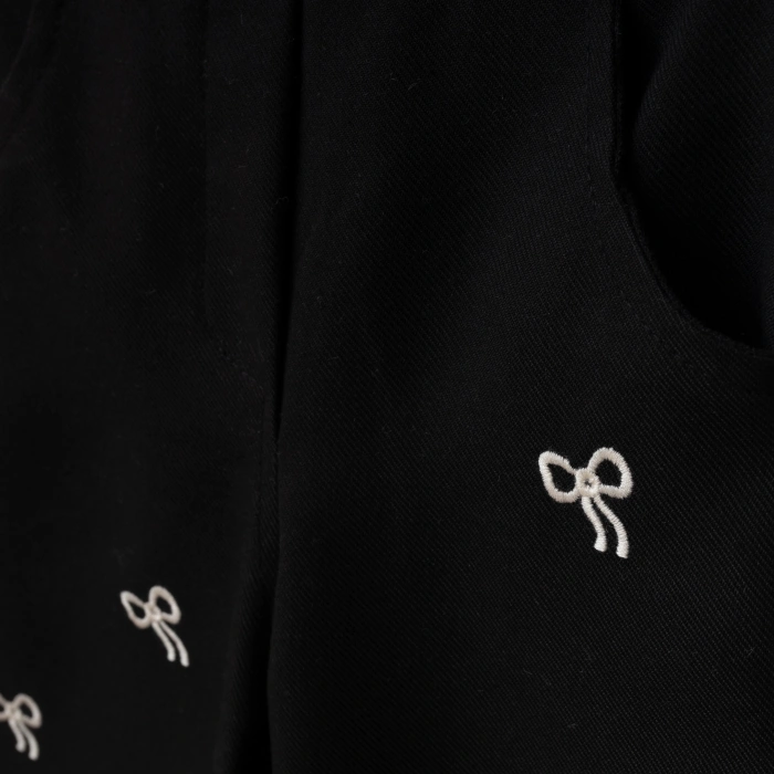 My Lusa Baby Özel Seri – Kurdele Nakış Detaylı Triko Hırka,Gömlek ve Geniş Kesim Pantolon 3lü Özel Kombin