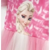 Elsa Baskılı Taçlı Kız Abiye