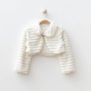 Çizgili Peluş Bolero