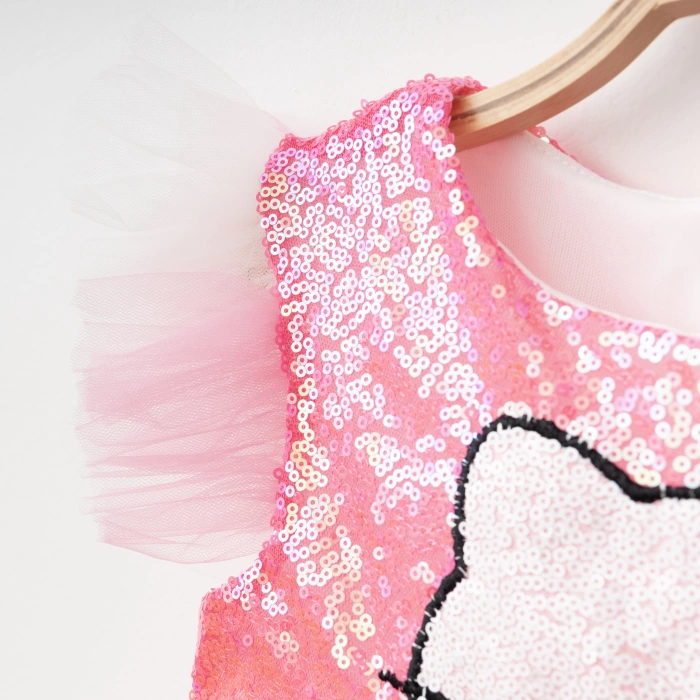 Hello Kitty Pullu Kız Abiye