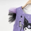 Kuromi Baskılı Taçlı Kız Abiye