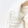 Çizgili Peluş Bolero