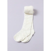 Yaprak Desenli Çocuk Boy Külotlu Çorap