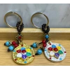 Metal Lotus Tılsımlı Şans Anahtarlık Alk4460