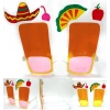 Sombrero Hawaii Fiesta Meyve Figürlü Yaza Merhaba Gözlük