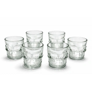 6lı Kurukafa Cam Shot Bardağı Alk2152