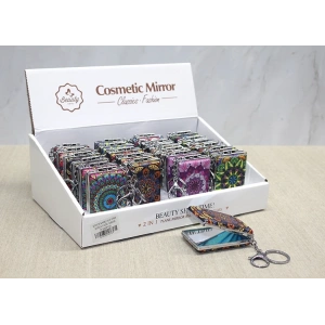 Taşlı El Aynası Anahtarlık Alk3768